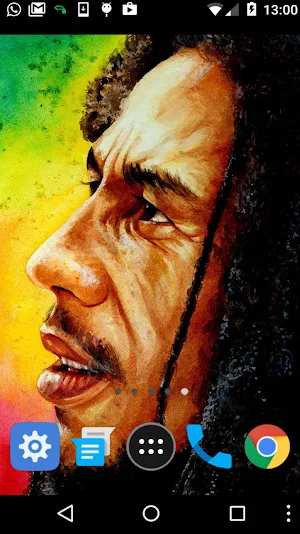 rasta man wallpaper Screenshot 1