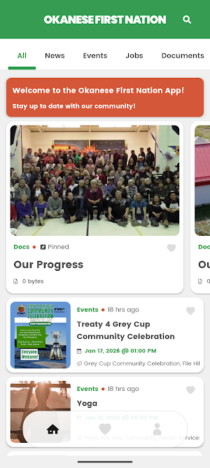 Okanese First Nation Screenshot 1