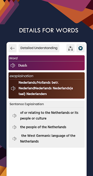 Dutch English Translator - Free Dutch Dictionary Screenshot 2