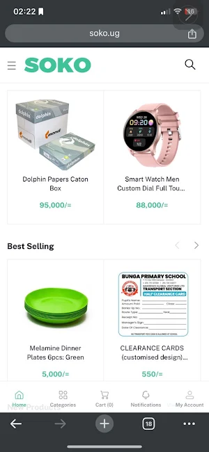 soko ug  online shopping Screenshot 3