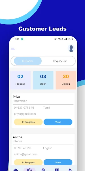 Simta Sales App Screenshot 2