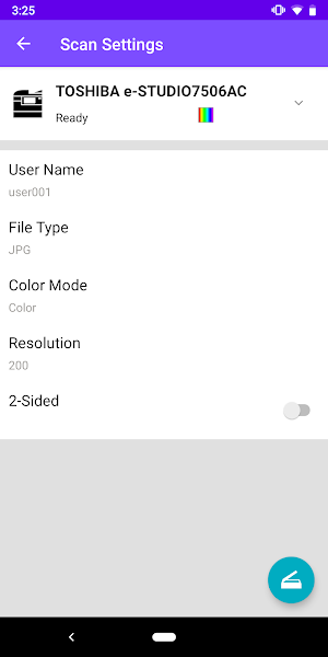 e-BRIDGE Print & Capture Screenshot 3