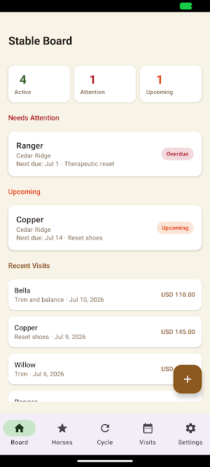 HoofCycle Screenshot 0