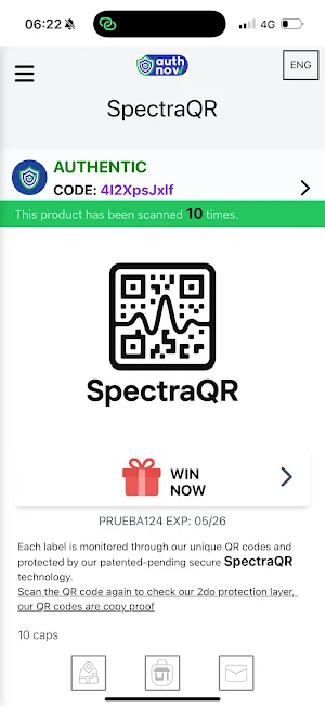 AuthNow - Product verification Screenshot 2