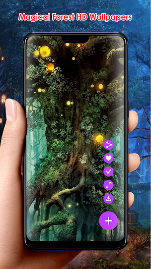 Magical Forest HD Wallpapers Screenshot 1