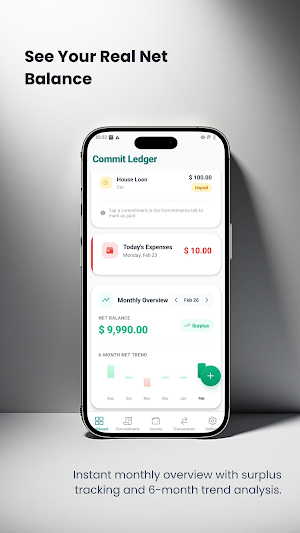 Commit Expense Pro - Expenses Screenshot 1