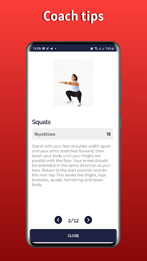 Home Workout: Six Pack Workout Screenshot 2