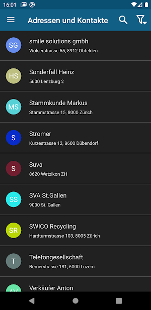 smileApp - die App zu Proffix Screenshot 3