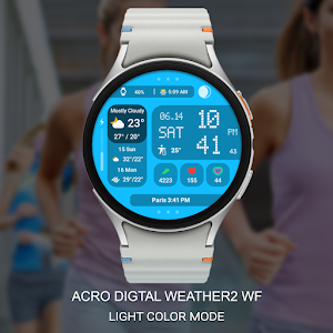 ACRO Digital Weather Watchface Screenshot 0