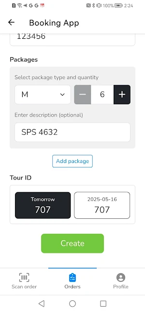 Booking App Screenshot 3