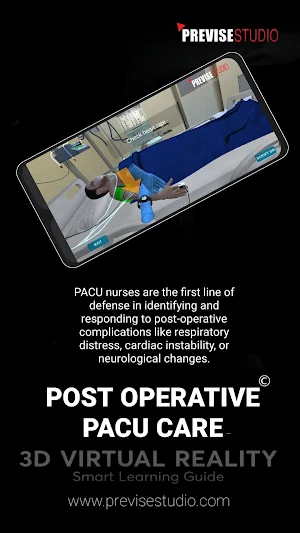 3D Pro Post Op PACU Guide Screenshot 1