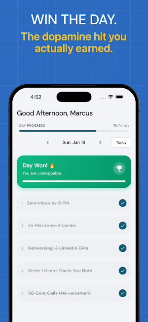 Win The Day: Daily Discipline Screenshot 3