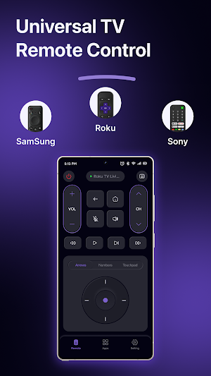 Universal Smart TV Remote Screenshot 0