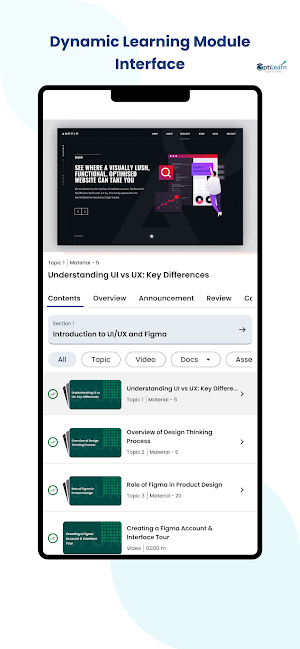 OptiLearn Screenshot 3