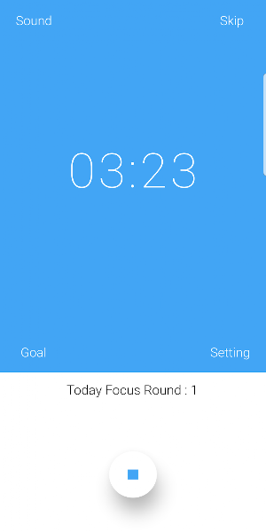 Super Easy Pomodoro Timer Screenshot 1