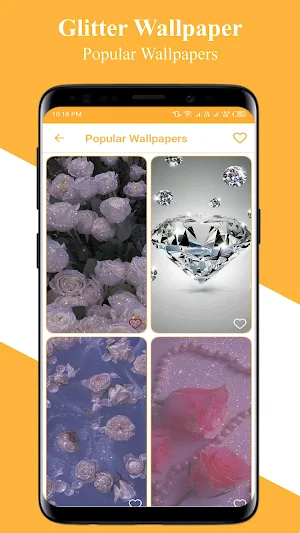 Glitter Wallpaper GlitWall Screenshot 2