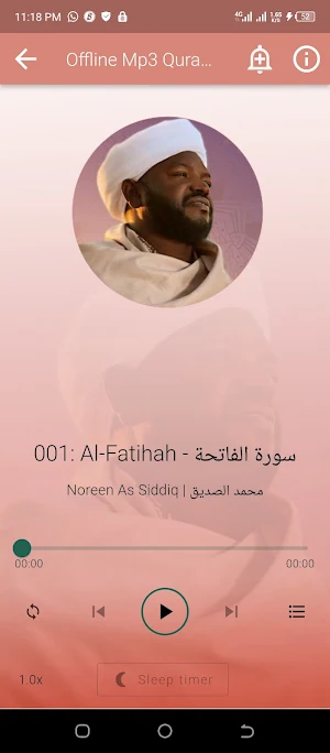 Noreen Mohamed Offline Quran Screenshot 1