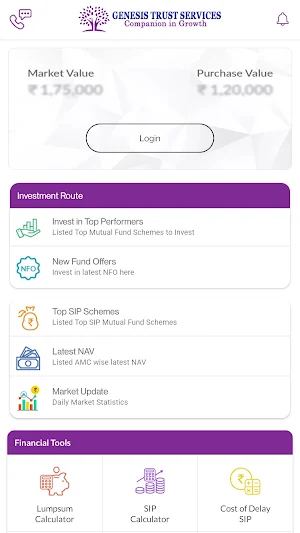 Genesis Trust Services Screenshot 2