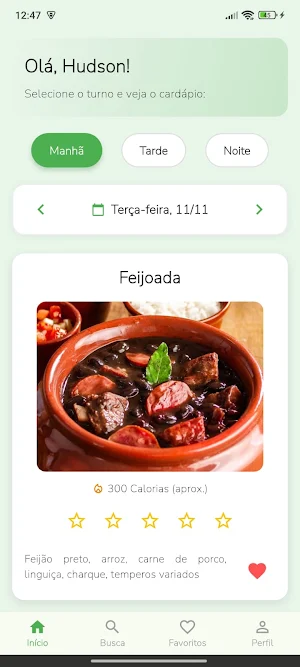 Cardápio Digital IFPA Tucuruí Screenshot 0