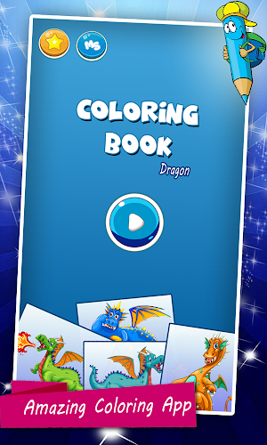Dragon Coloring Book Screenshot 0