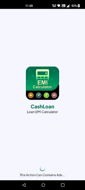 CashLoan : Loan EMI Calculator Screenshot 2