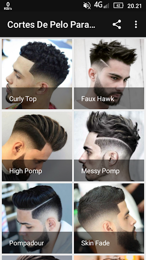 Haircuts for Men 2020 Screenshot 0