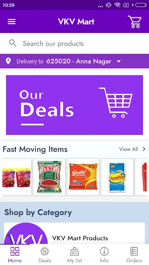 VKV Mart Screenshot 1