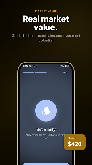 Card Scanner: Value & ID Screenshot 1