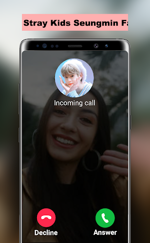 Seungmin Fake Call Screenshot 0