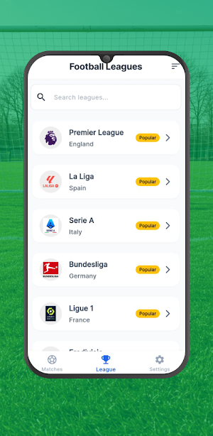 Football Live TV HD Streaming Screenshot 2