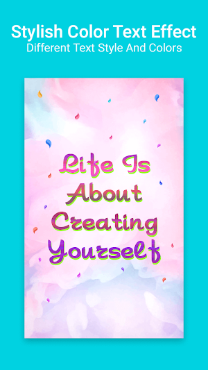 Stylish Color Text Effect Screenshot 0