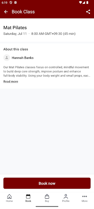 Desert Studios Pilates Screenshot 2