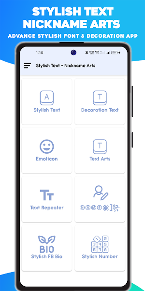 Stylish Text - Nickname Arts Screenshot 1