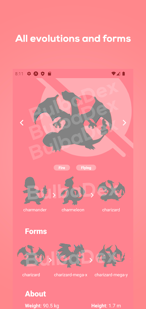 BulbaDex - Clear Pokedex Screenshot 3