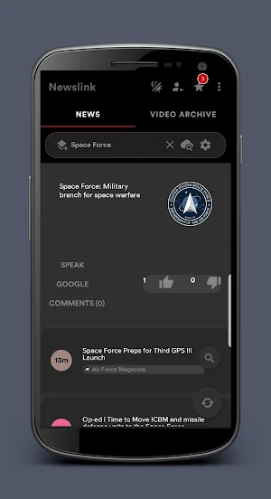 Newslink Screenshot 2