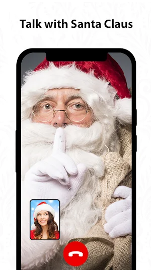 Santa Claus Video Call Prank Screenshot 0