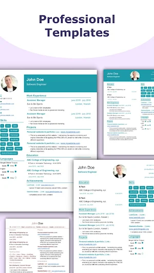 Bolt Resume Screenshot 2