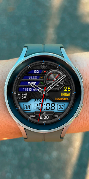 Hybrid WS 2 MONOTAR Watch face Screenshot 3