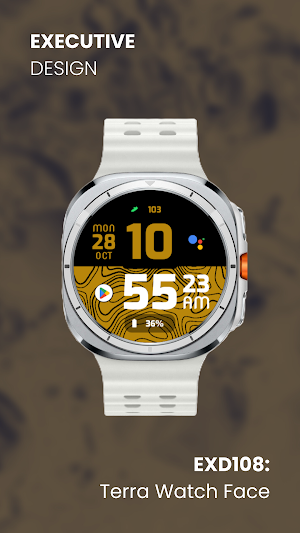 EXD108: Terra Watch Face Screenshot 2