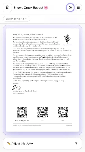 JottoGo Crew Portal Screenshot 1