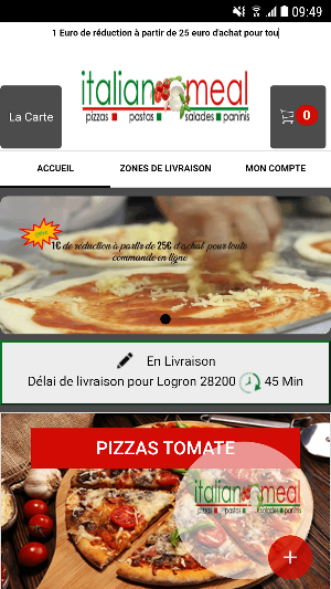 ITALIAN MEAL Screenshot 1