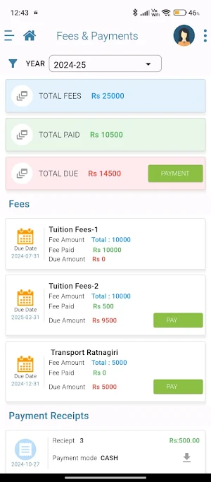 Dnyankunj Vidyapeeth App Screenshot 2