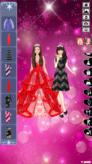 Winter time with warm dressup Screenshot 2