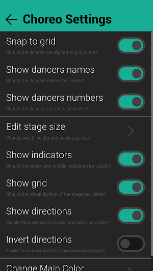 Choreo Maker Screenshot 3