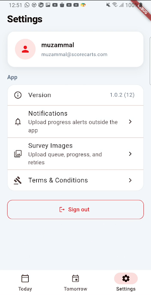 Mustella Client Screenshot 2