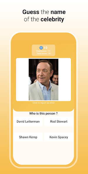 Quiz Celebrity  Guess the name Screenshot 3