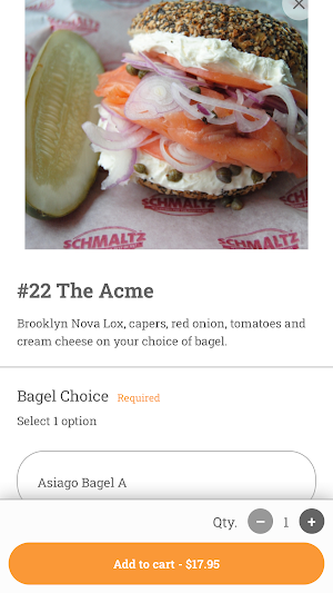 Schmaltz Deli Screenshot 2