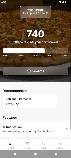 Peoples Choice Pizza Screenshot 0