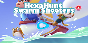HexaHunt: Swarm Shooters Screenshot 0