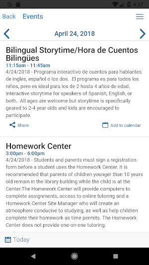San Bruno Library Screenshot 2